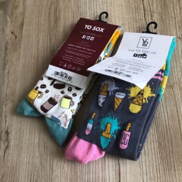 Yo Sox Donut, Popsicle, and Ice Cream Socks - Picture 3 of 5
